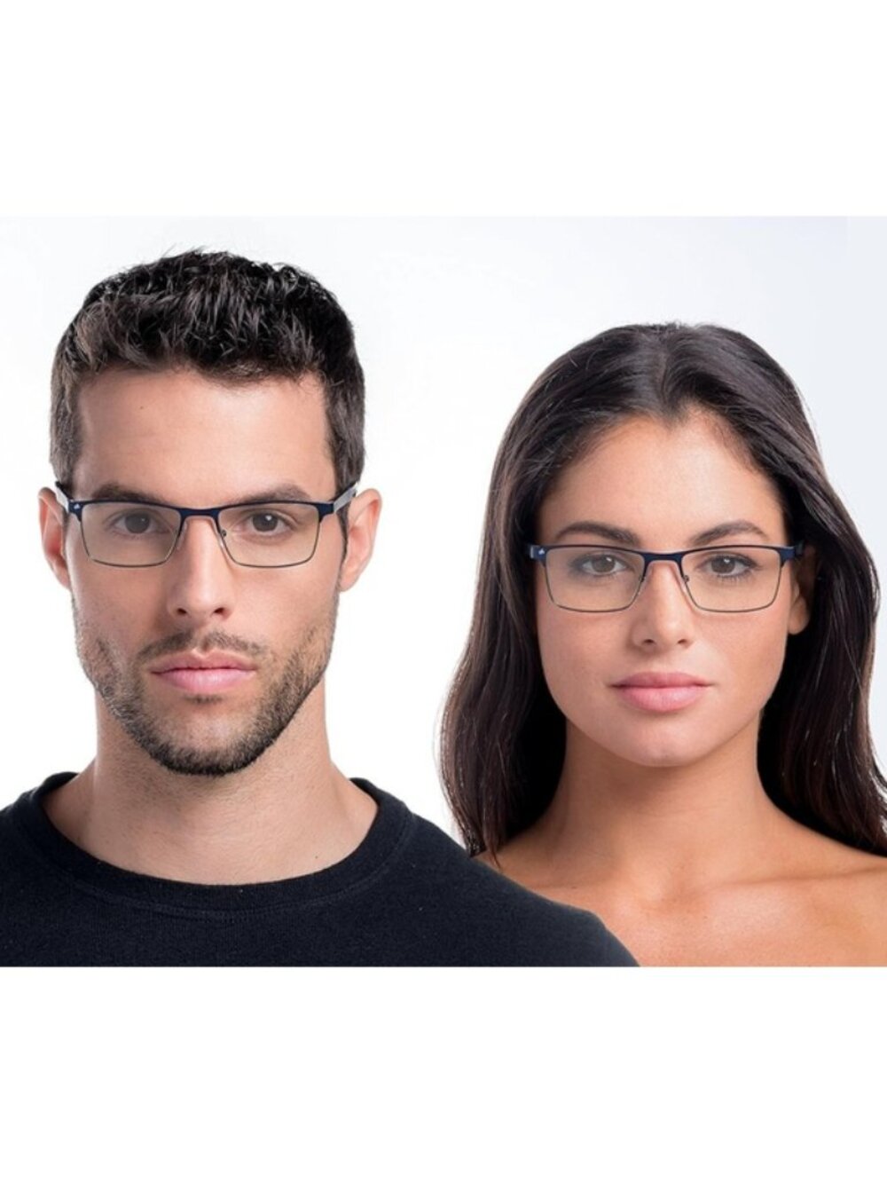 Prive Revaux Spinoza Rectangular Designer Reading Glasses in Midnight Blue 49 mm - Picture 2 of 6